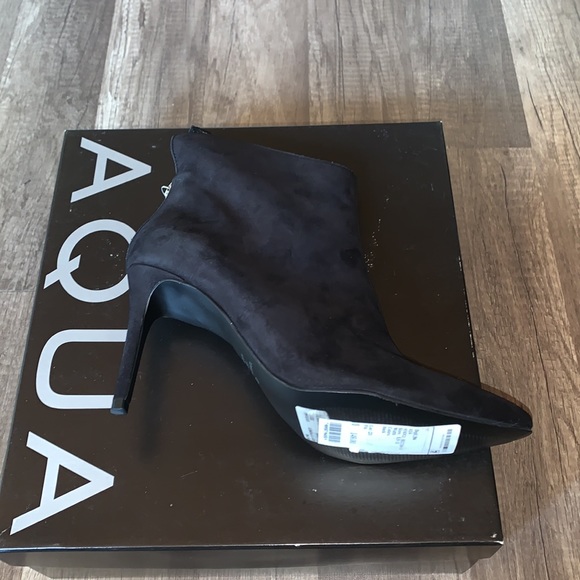 AQUA Women's Hendrix High-heel Booties - Picture 3 of 5